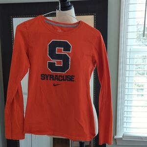 Nike Orange Long Sleeve Tee
